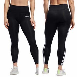 adidas Ladies' 7/8 3-Stripe Active Tight